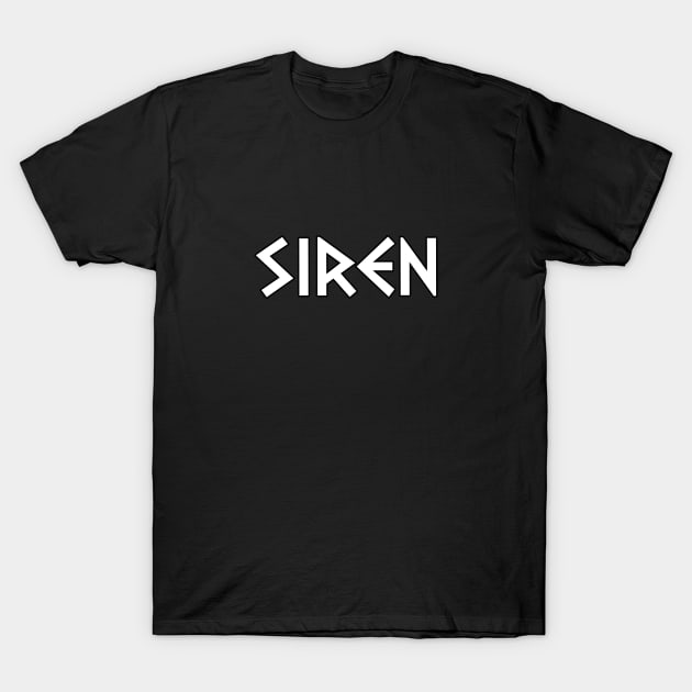 Siren T-Shirt by greekcorner